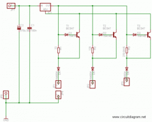 NiCd - NiMH Battery Charger - Electronic Circuit Diagram