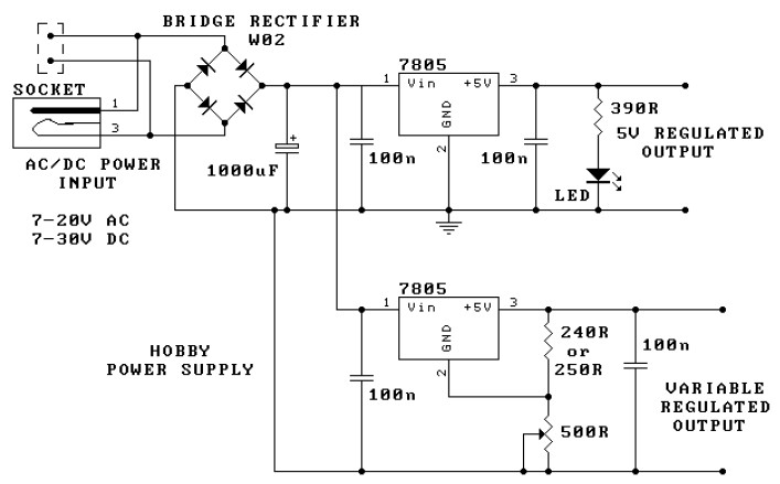 Adjustable Power Supply To 25v How To Supply Diagram Parts Pdf - Variable Power Supply  C2 B7 Hobby Power Supply - Adjustable Power Supply To 25v How To Supply Diagram Parts Pdf