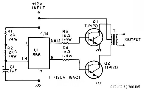 1000w Power Inverter Circuit Diagram - 25w Low Power Inverter - 1000w Power Inverter Circuit Diagram