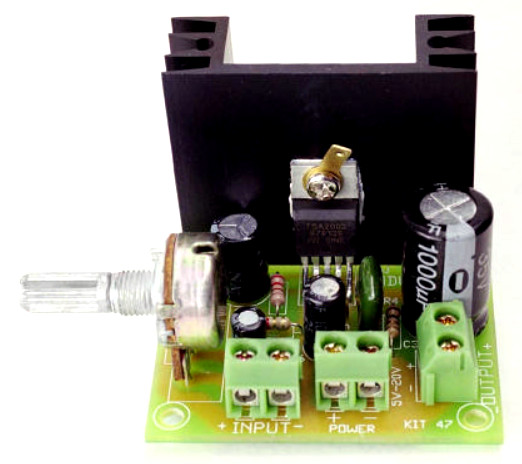 6-10w Audio Amplifier With Ic Tda2002