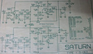 12V Stereo Tone Control circuit