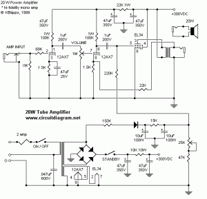 20W tube amplifier 20W tube amplifier