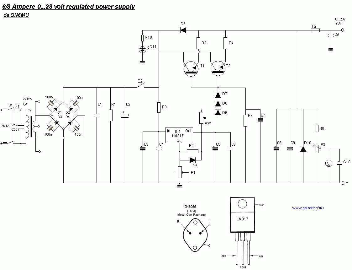 24vdc Power Supply Circuit Diagram - 6a 0 28v Variable Power Supply - 24vdc Power Supply Circuit Diagram