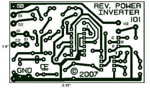 1000w Power Inverter Circuit Design Diagram This Inverter Circuit 