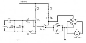 Electronic Tachometer circuit