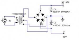 150W Power Amplifier circuit