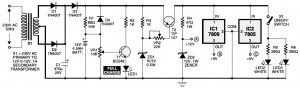Mini UPS circuit