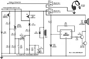 Cheap Motorcycle Alarm Cheap Motorcycle Alarm circuit