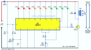 Simple Battery Level Indicator circuit