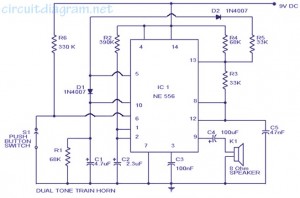 Train Horn Circuit Diagram circuit