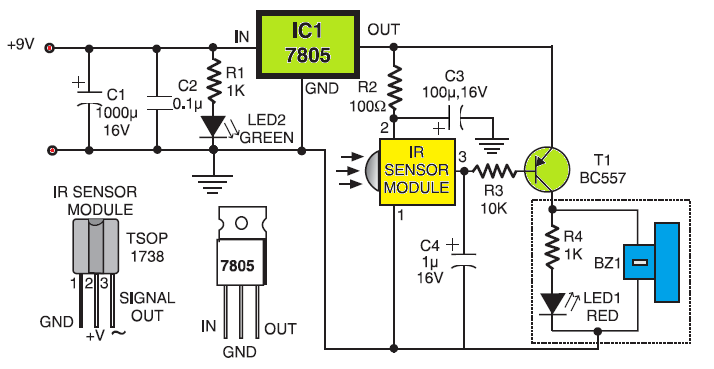 Simple Sensitive Tester for Infrared (IR) Remote Control ...