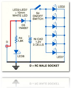 Battery Charger + Small LED Lamp based Solar Cell / Photovoltaic 