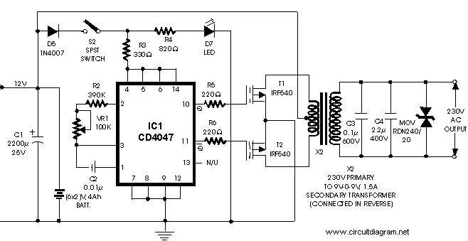 Inverter Circuit Diagram 1000w Pdf